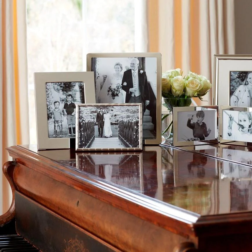 3cm Flat Border Silver Frame - Image 2