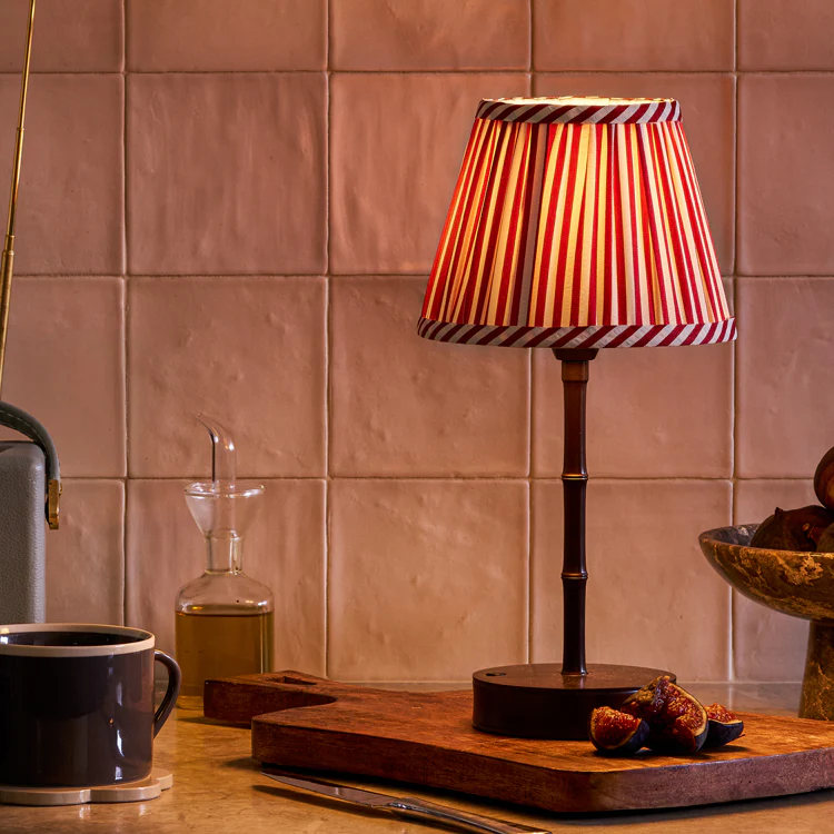 Bronze Bamboo Rechargeable Lamp Base - 25cm - Image 2