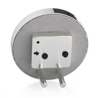 Black & Silver Alarm Clock - Image 3