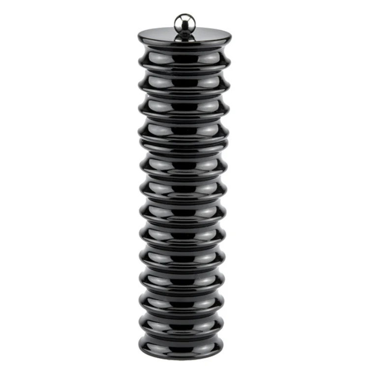 Black Twister Salt or Pepper Mill