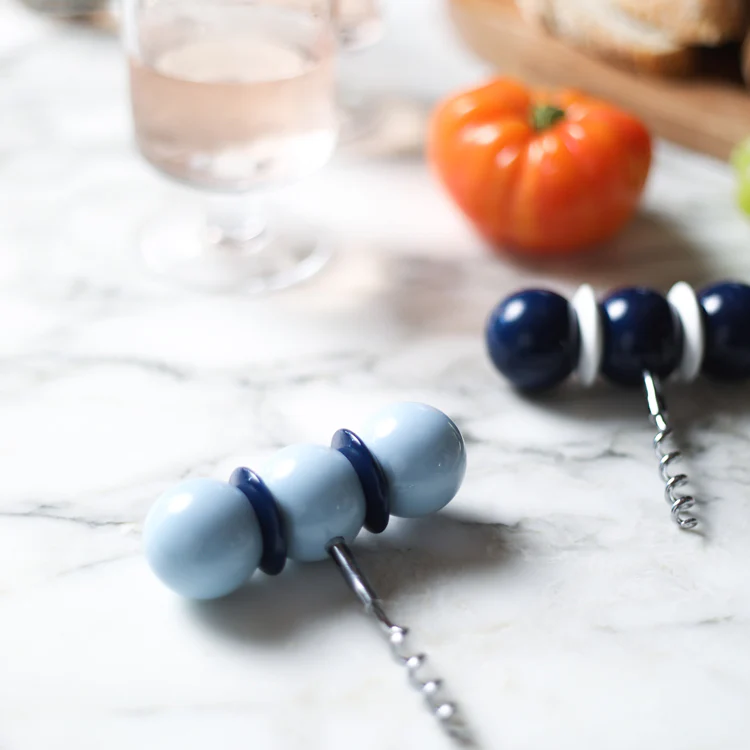 Bobbin Corkscrew Pale Denim & Navy - Image 4