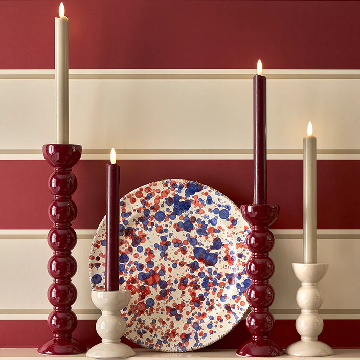 Cappuccino Wax LED Candles - Set of 2 - Image 2