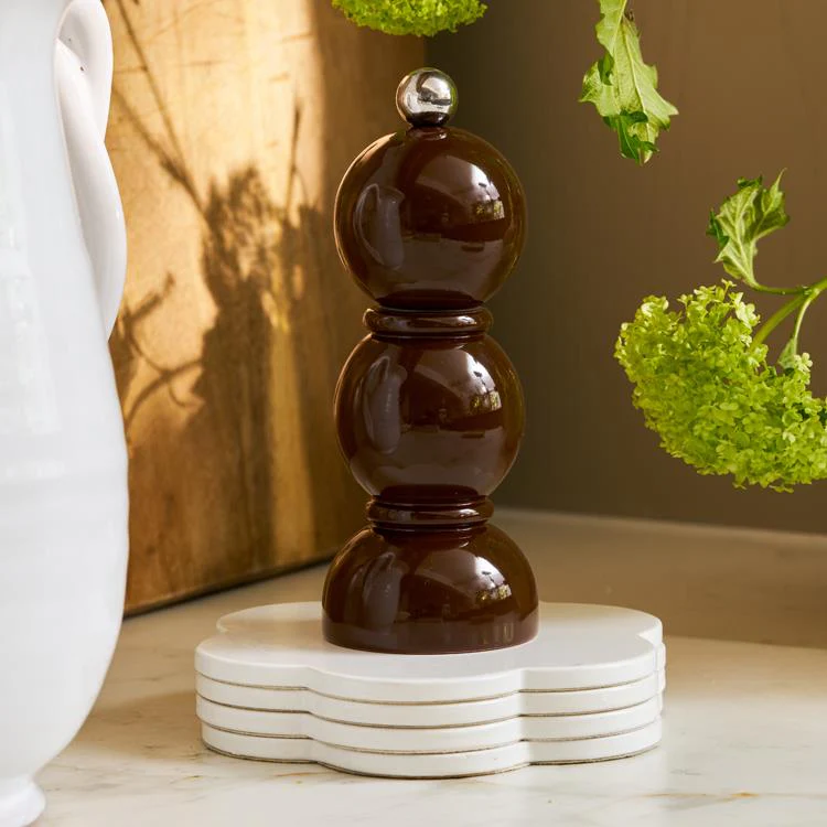 Chocolate Mini Bob Salt or Pepper Mill - Image 3