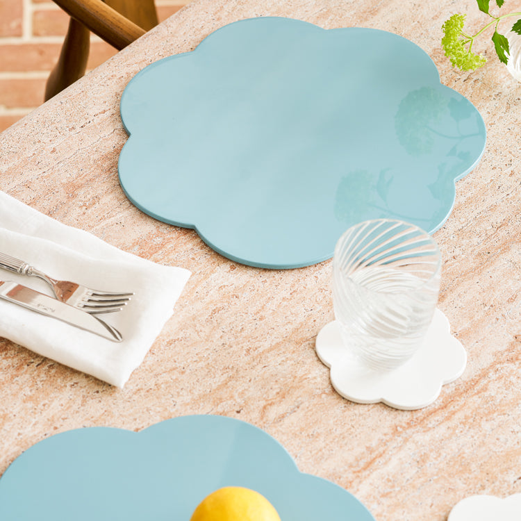 Eau De Nil Lacquer Placemats – Set of 4 - Image 2