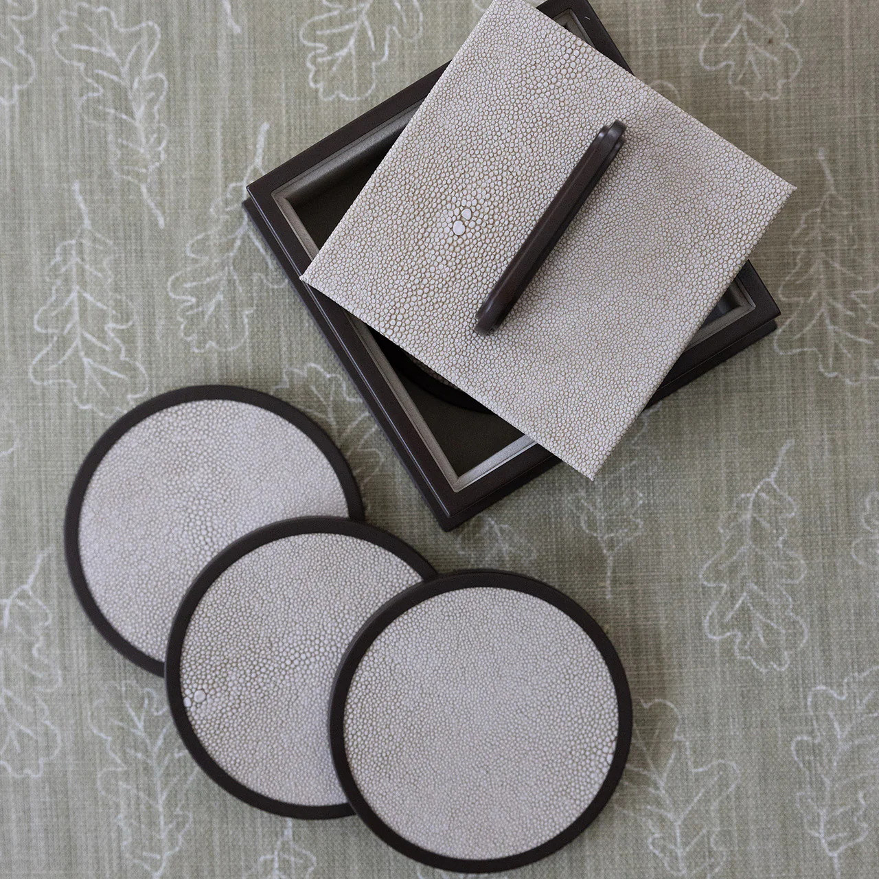 Ecru Coasters - Set of 4 - Image 4