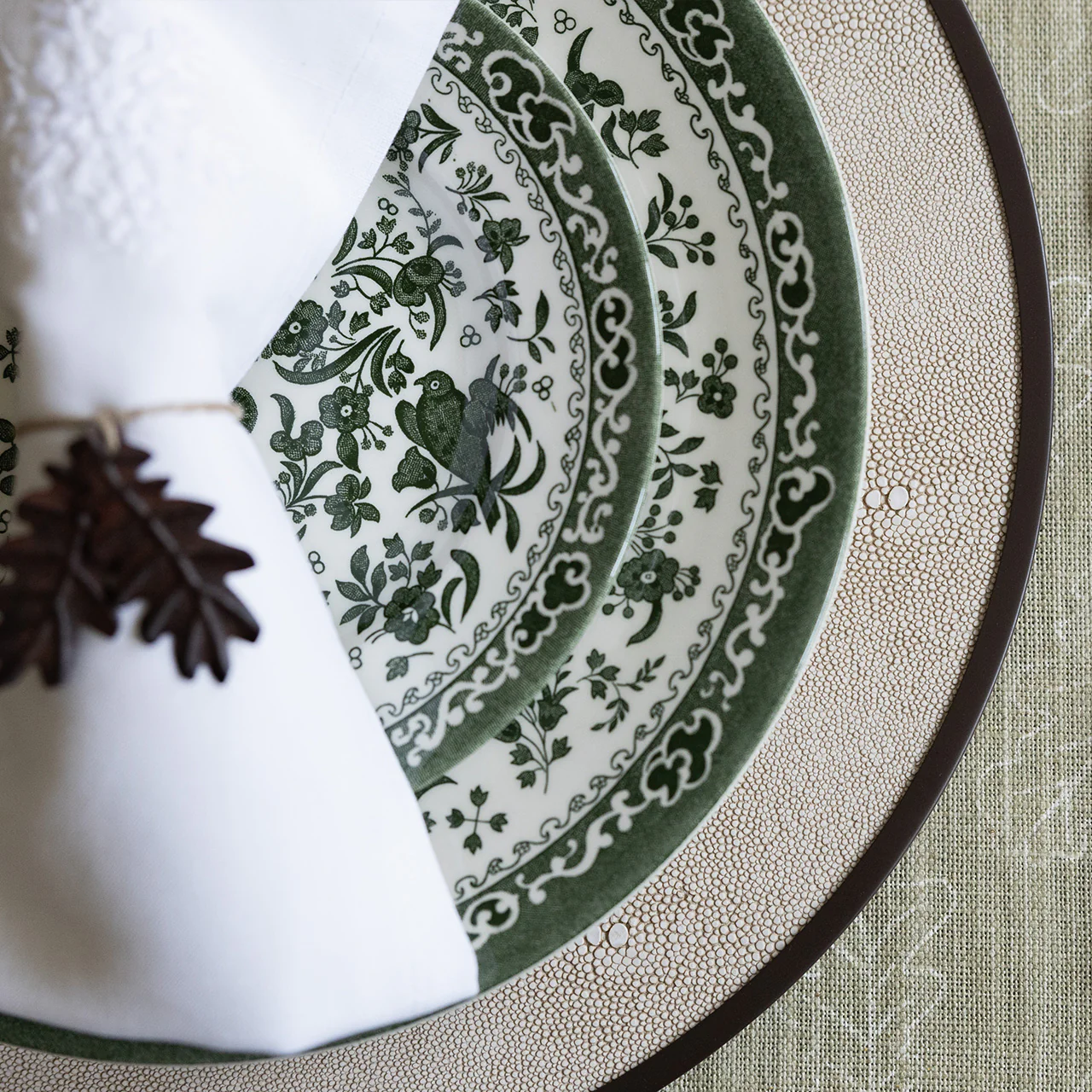 Ecru Placemats - Set of 4 - Image 4
