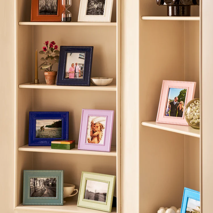 Lilac Bobbin Lacquer Photo Frame - Image 4