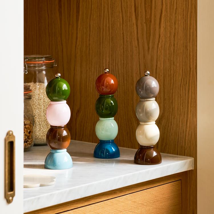 Khaki Multi Bob Salt or Pepper Mill - Image 3