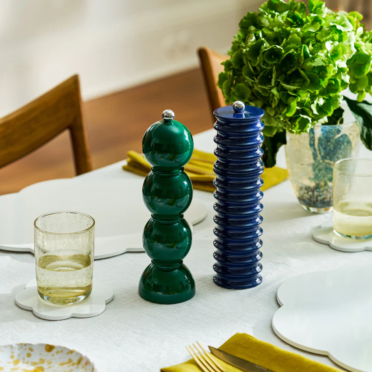 Navy Twister Salt and Pepper Mill - Image 2