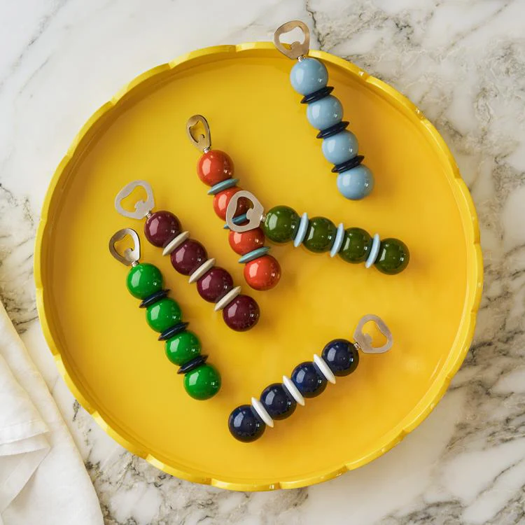 Orange & Chambray Bobbin Bottle Opener - Image 4