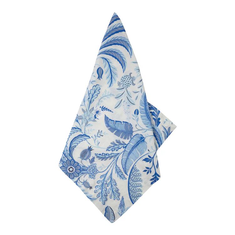 Palm Beach Blue Napkins – Set of 4 - Image 4