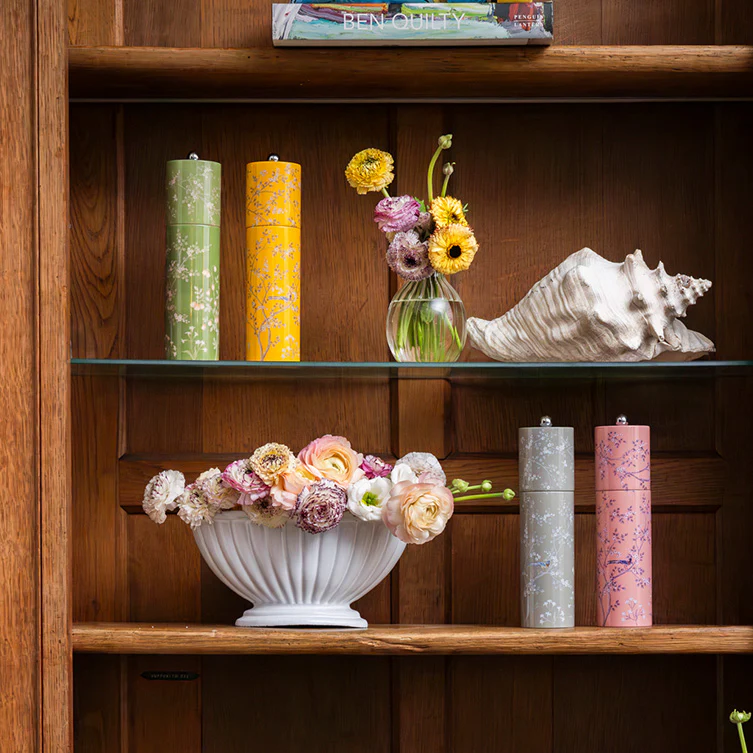 Pink Chinoiserie Salt or Pepper Mill - Image 2