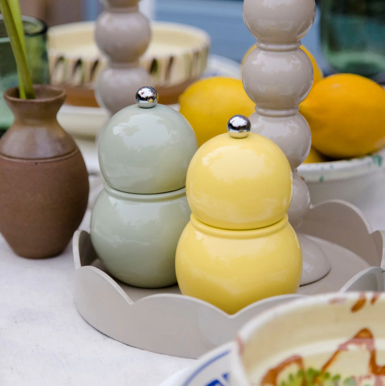 Sage Chubbie Salt or Pepper Mill - Image 2